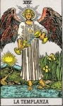 La Templanza en la tirada del tarot