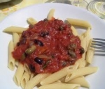 Receta de Macarrones en salsa de tomate