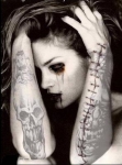 Los tatuajes de etilo gótico