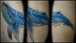El tatuaje de una ballena