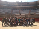 Estudiantes de español están de viaje escolar en Valencia
