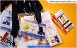 Tarjetas de identificación diseño de software utilizado en diversas organizaciones para hacer tarjetas de identidad con código de barras