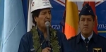 Evo Morales aconsejo a los jóvenes bolivianos no estudiar periodismo